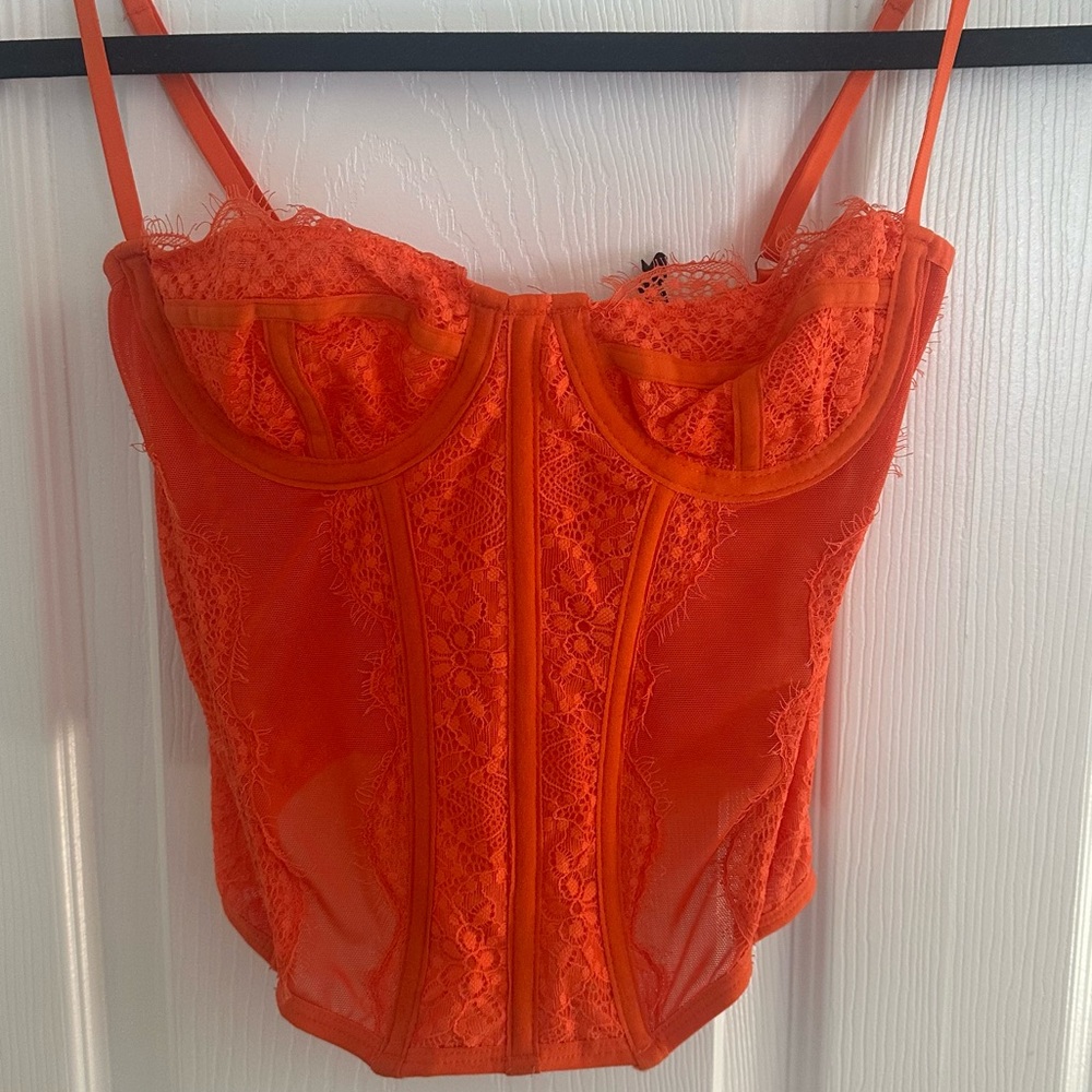 UO Out From Under Modern Love Corset - size S